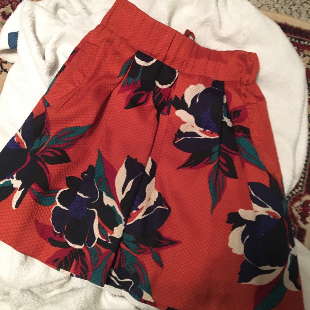 orange skirt